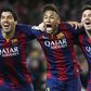 O trio 'MSN' no Barcelona (IMAGO)