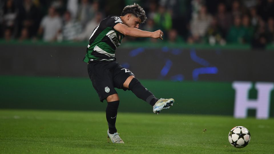 Sporting: Maxi Araújo a cumprir um sonho