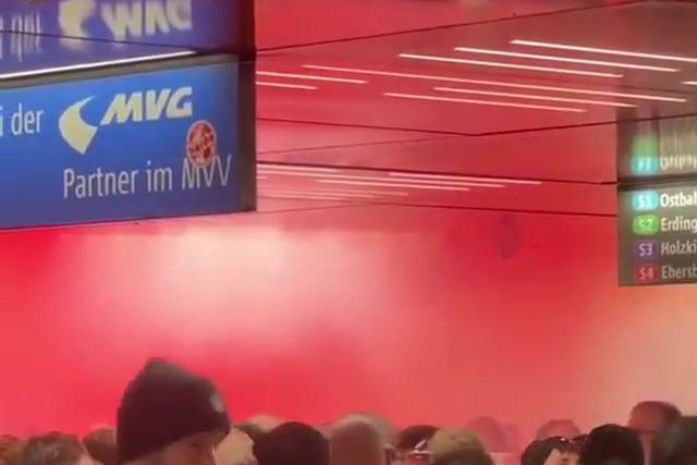 VÍDEO: estação de metro evacuada em Munique por causa de adeptos do Benfica