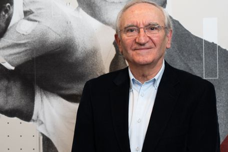 Bagão Félix visitou A BOLA em Lisboa — Foto: André Carvalho