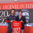 César Peixoto e Rui Silva, presidente do Gil Vicente - Foto Gil Vicente