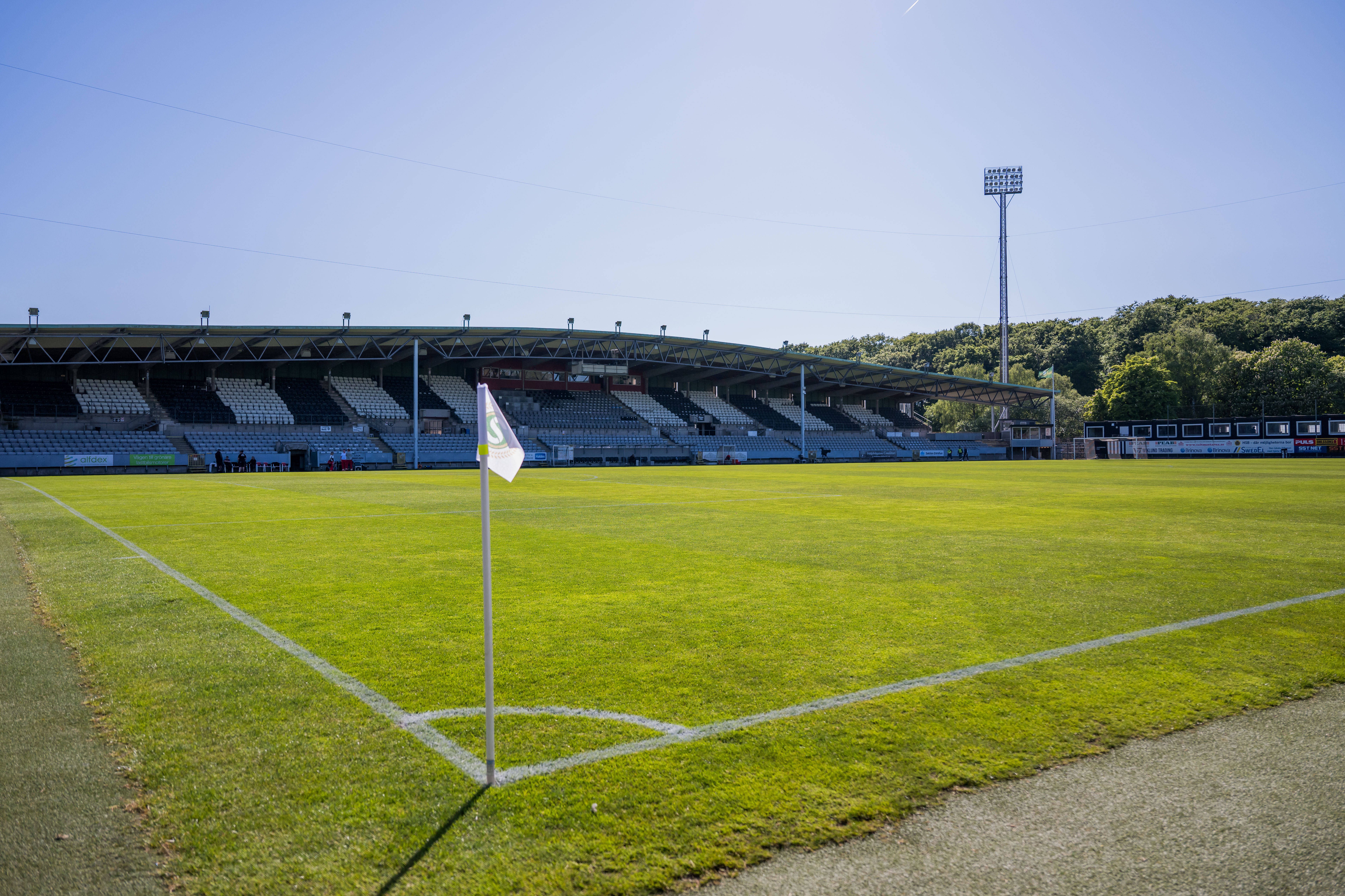 Landskrona IP, 1924. Um dos estádios mais antigos da Suécia ainda em uso pelos Landskrona BoIS.
