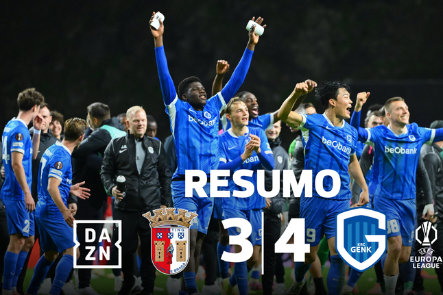 Jogaço na Pedreira resultou na primeira derrota europeia do SC Braga (resumo)