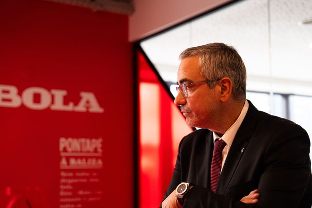 José Pereira da Costa, presidente da MAG do Benfica e candidato ao mesmo cargo na lista de Rui Costa esteve na redação de A BOLA - foto: Breno Barison