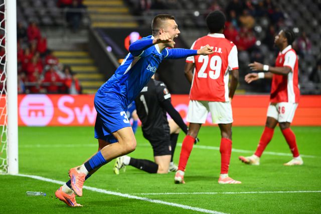 Daan Heymans empatou o jogo a 1-1 aos 45+2 e ainda assistiu para o sul-coreano Hyeon-gyu Oh assinar o 1-3, à passagem do minuto 59 - Foto: IMAGO