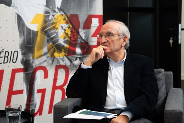 Bagão Félix elogiou José Mourinho — Foto: André Carvalho