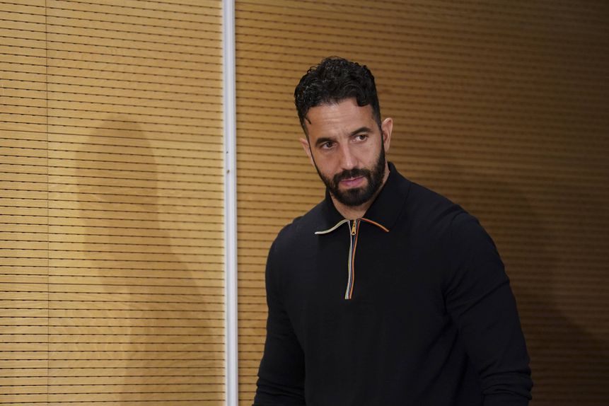 Ruben Amorim, treinador do Manchester United