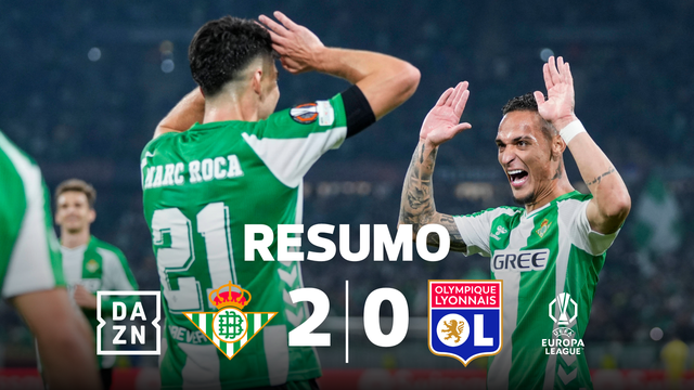 Betis aplica ao Lyon, de Paulo Fonseca, a primeira derrota na Europa (resumo)