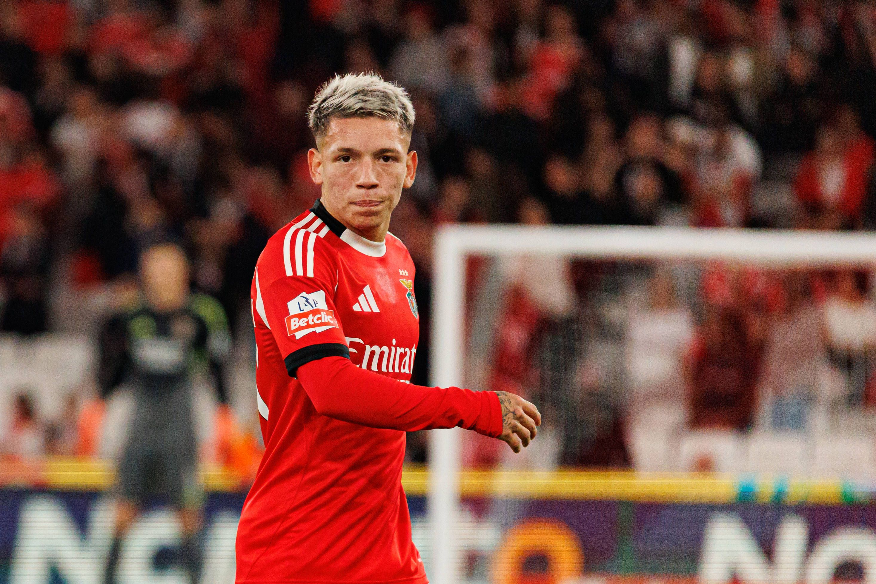 Gianluca Prestianni, extremo do Benfica - Foto Imago