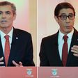 João Noronha Lopes e Rui Costa durante o debate - Foto: SL Benfica