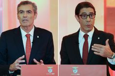 João Noronha Lopes e Rui Costa durante o debate - Foto: SL Benfica