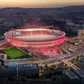 Benfica District, Lisboa, Portugal. O projeto apresentado por Rui Costa avançará agora que o presidente do Benfica foi reeleito, e envolve a renovação do Estádio da Luz e das áreas envolventes Imagem - Populous