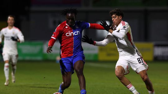 Benfica B derrotado pelo Crystal Palace