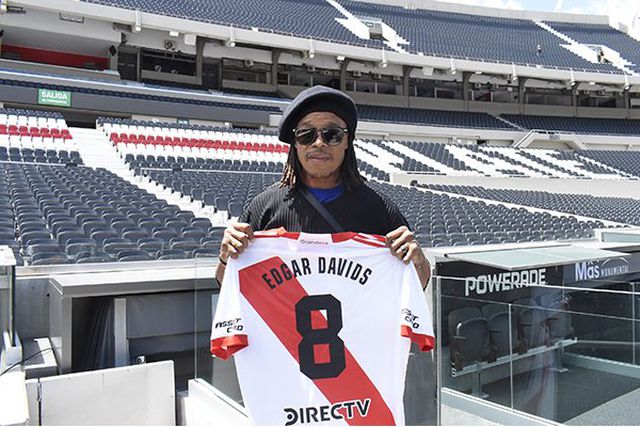 River Plate recebeu visita de luxo