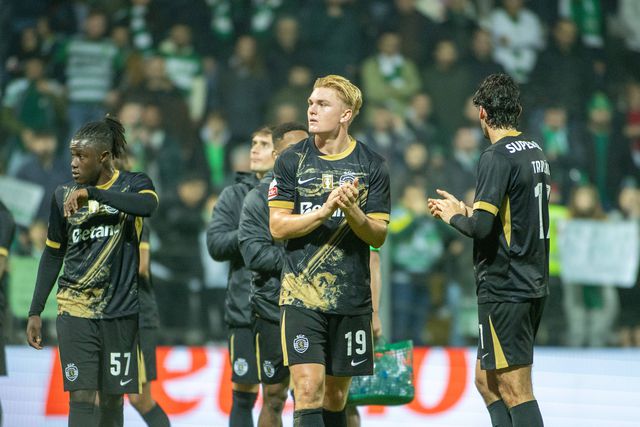 Gritos e ânimos exaltados: o que aconteceu no balneário do Sporting em Moreira de Cónegos