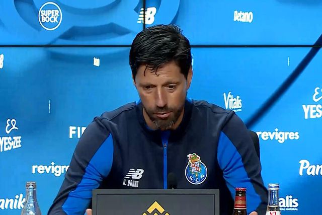 Vítor Bruno: «Derrota do Sporting? Não é isso que nos guia»