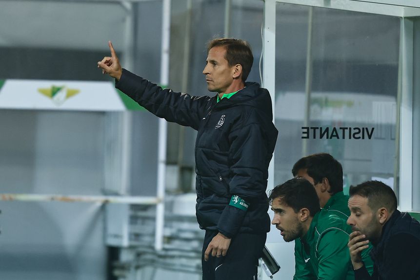 João Pereira em Moreira de Cónegos, no Moreirense-Sporting (2-1) de 5 de dezembro de 2024