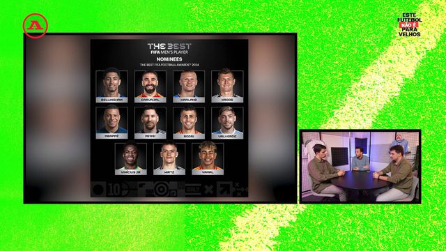 Este Futebol Não É Para Velhos: Quem deve vencer o prémio The Best para melhor jogador?