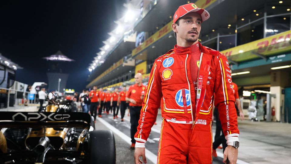 Leclerc com forte penalização antes do GP de Abu Dhabi