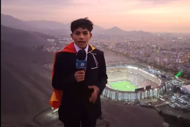 Para o jovem peruano Cliver Huamán Sánchez, 15 anos, não há impossíveis - Foto: D. R.