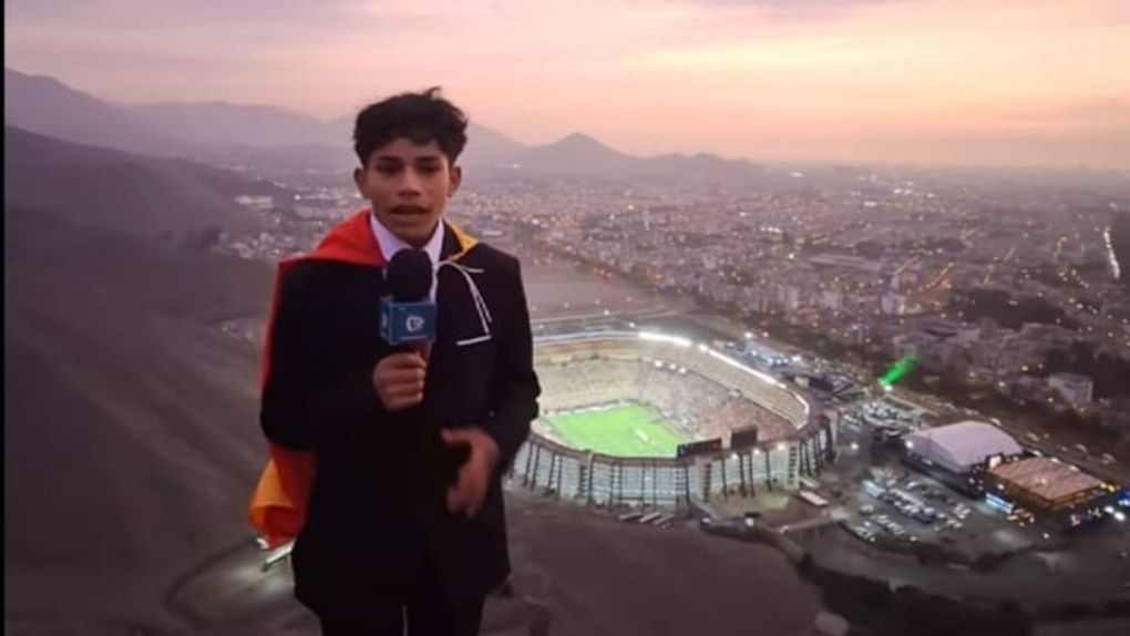 Para o jovem peruano Cliver Huamán Sánchez, 15 anos, não há impossíveis - Foto: D. R.