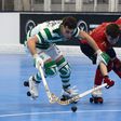 Sporting passa em Riba d'Ave na 8.ª jornada do Campeonato de hóquei em patins (foto FPP)