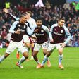 Aston Villa intromete-se na corrida ao título e derrota Arsenal ao cair do pano