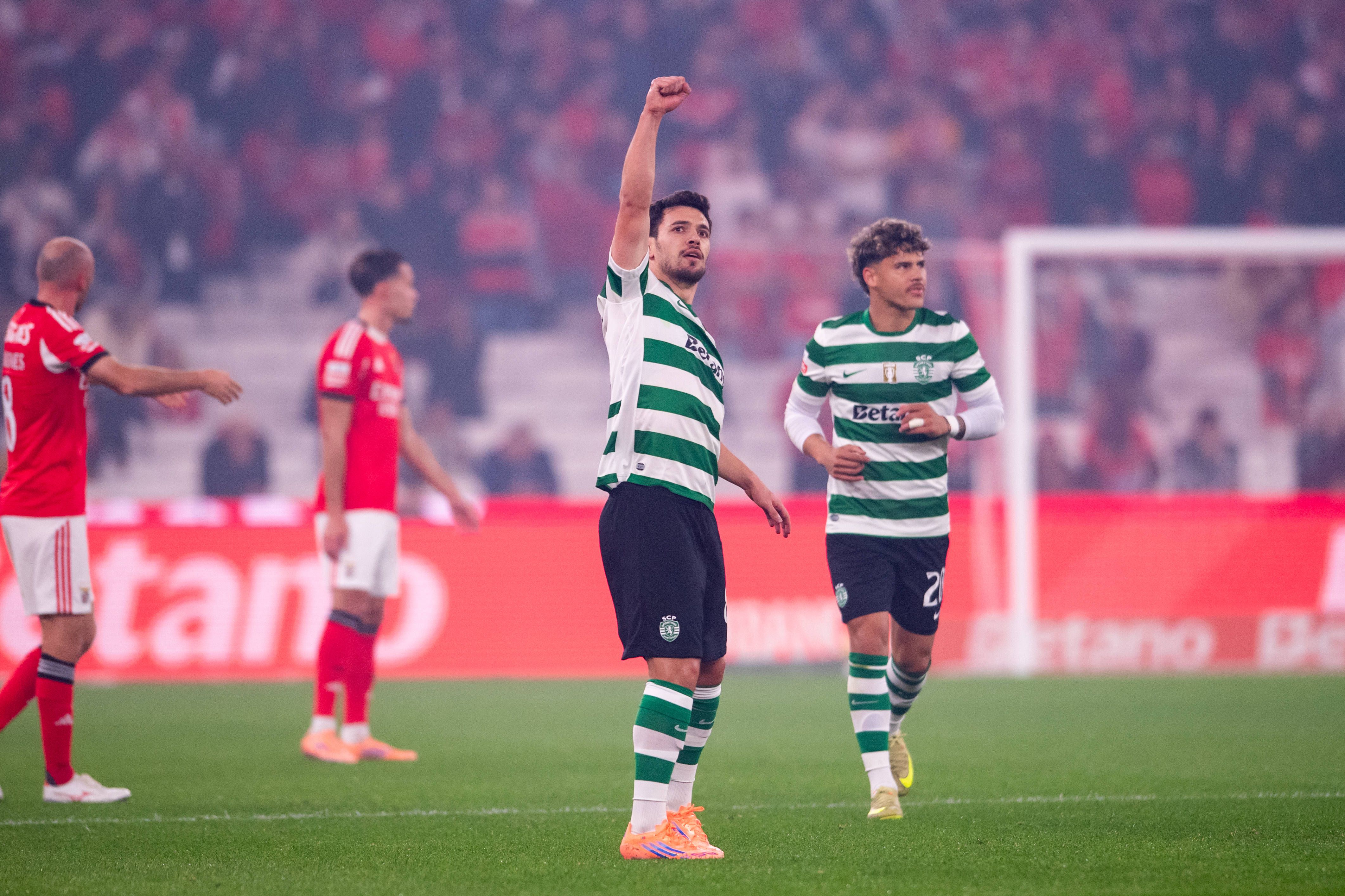 Pedro Gonçalves marcou na Luz no dia 5 de dezembro e desde então não mais jogou  - Foto: IMAGO