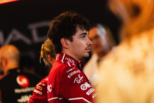 Charles Leclerc, piloto da Ferrari em Abu Dhabi
