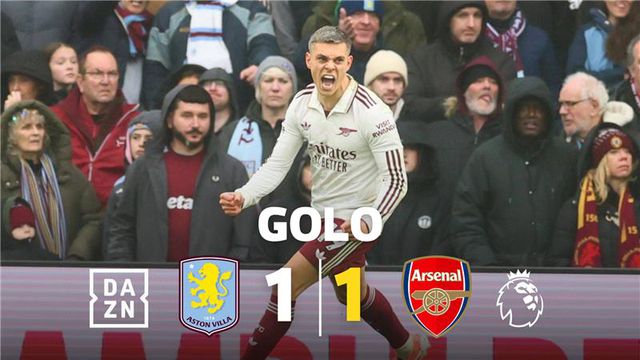 Trossard com impacto imediato no Arsenal sete minutos depois de entrar