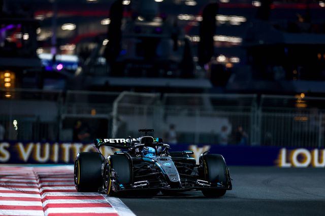 George Russell, piloto da Mercedes