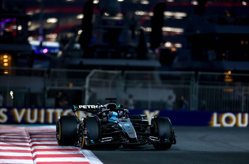 George Russell, piloto da Mercedes