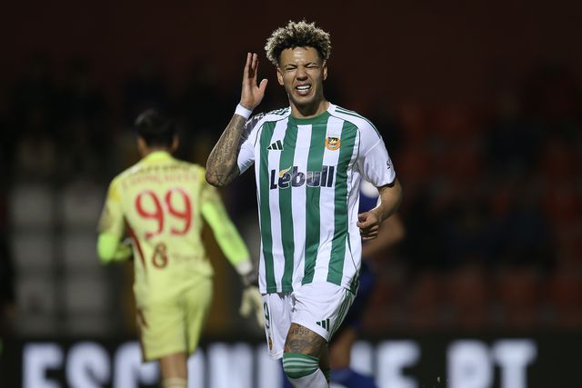 Clayton, avançado brasileiro de 26 anos, está no topo da tabela classificativa - Foto: Manuel Fernando Araújo/LUSA