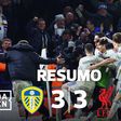 Uma parte, seis golos e um campeão à deriva em Leeds (resumo)
