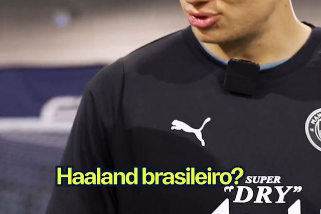 Haaland a falar português? Sim, para conhecer o 'Haaland do Sertão'