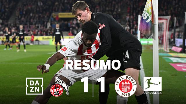 Resumo do Colónia - St. Pauli