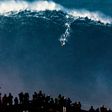 O impressionante cenário das ondas gigantes da Nazaré - Foto: Red Bull