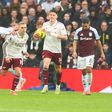 Trossard e Gyokeres no Aston Villa-Arsenal