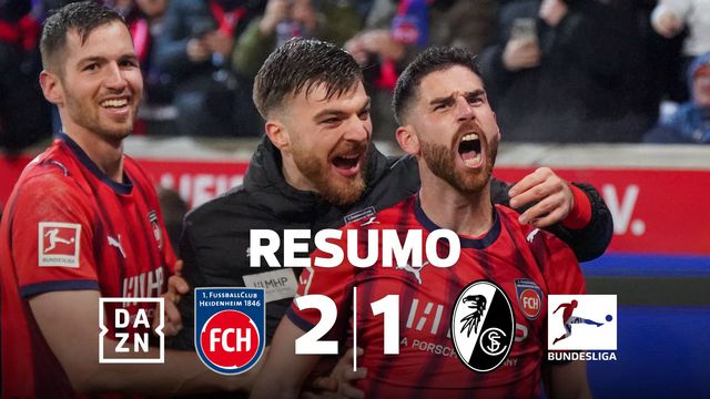 Resumo do Heidenheim - Friburgo
