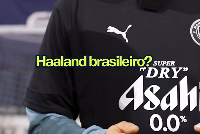 Haaland a falar português? Sim para conhecer o 'Haaland do Sertão'