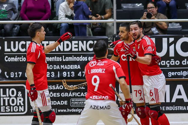 Benfica foi a casa do HC Braga manter a invencibilidade. Foto FPP