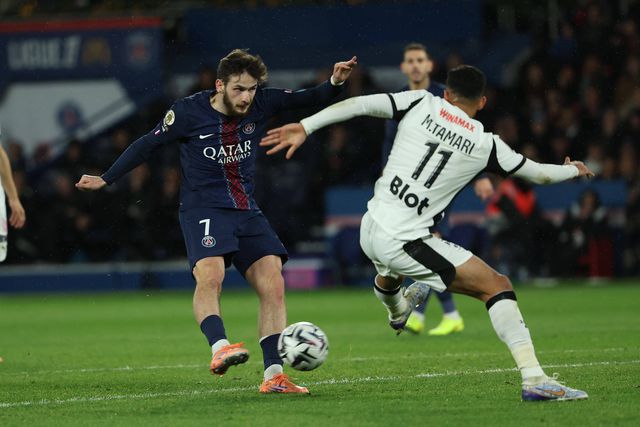 Kvaratskhelia marcou o primeiro do PSG - FOTO IMAGO