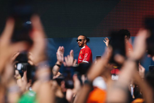 Lewis Hamilton, piloto da Ferrari