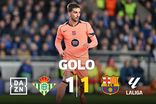 Felicidade do Betis contra o Barcelona durou cinco minutos