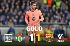 Felicidade do Betis contra o Barcelona durou cinco minutos