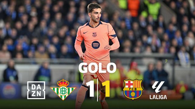 Felicidade do Betis contra o Barcelona durou cinco minutos
