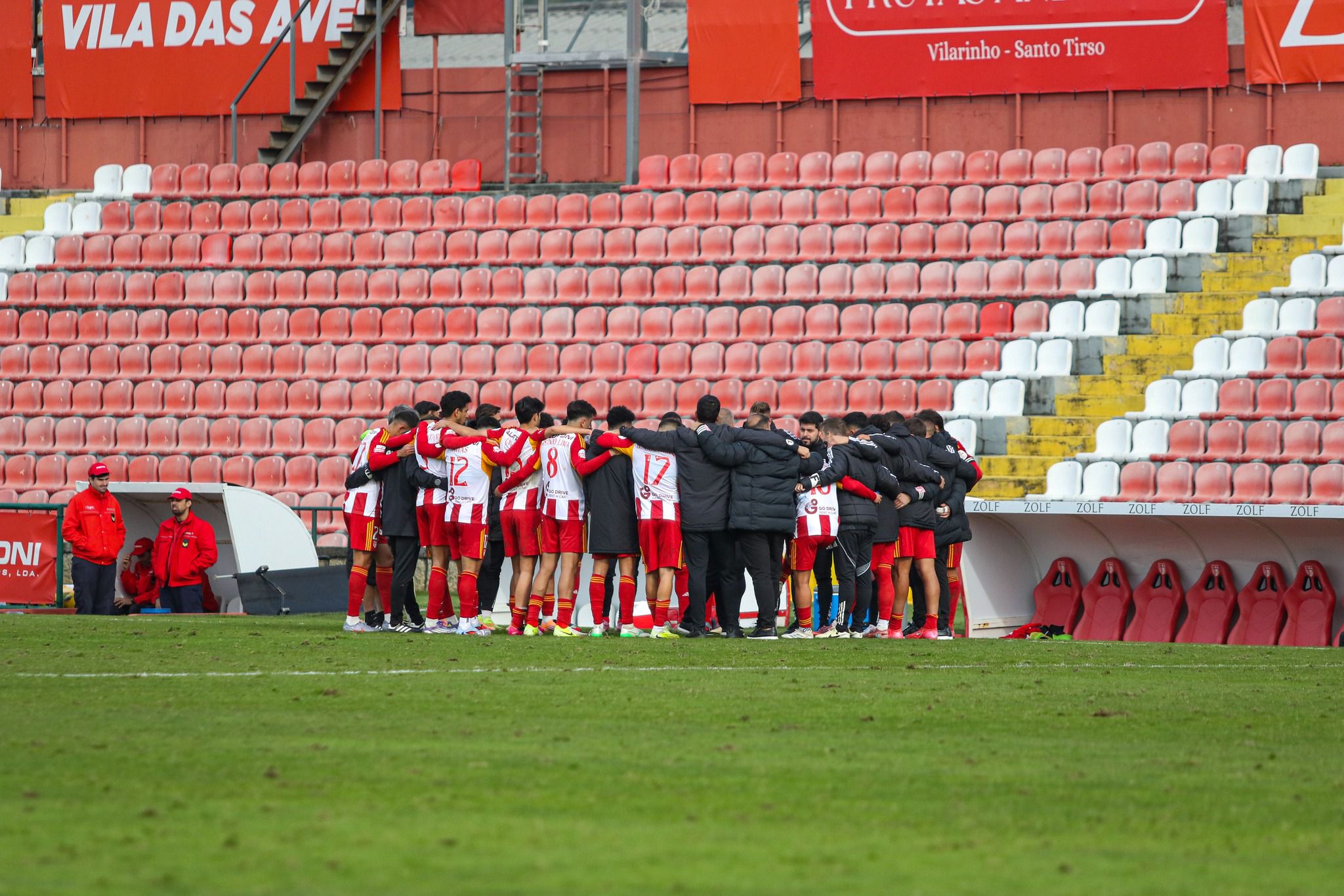 Equipa do Aves SAD - Foto: Facebook/AFS Vila das Aves