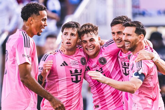 Inter Miami celebra golo na final da MLS frente ao Vancouver Whitecaps - Foto: X da Major League Soccer