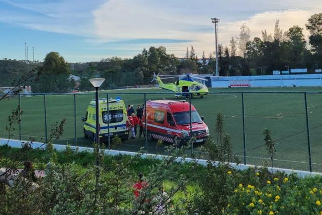 Morreu o jogador que caiu inanimado em jogo da AF Beja