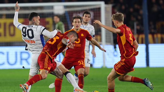 Roma e Atalanta não vão além do empate